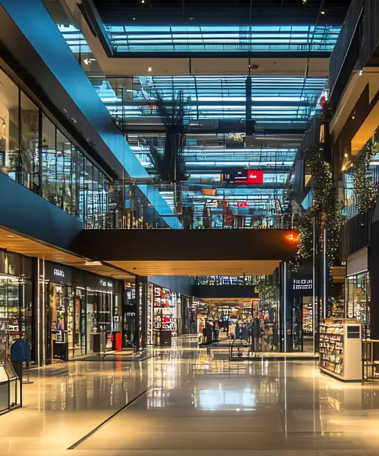 Mall atrium